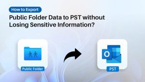 How to Export Public Folder Data to PST without Losing Sensitive Information? - Image created by Stellar Data Recovery