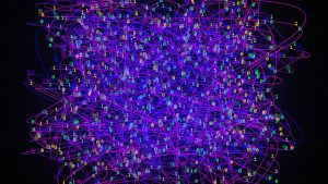 Enterprises are building AI on shaky data foundations - Image credit - Resource Database For Unsplash+ - https://unsplash.com/photos/a-chaotic-abstract-web-of-colored-lines-_hfv9M3HNls