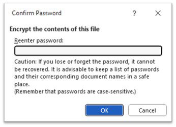 Encryption password 2
